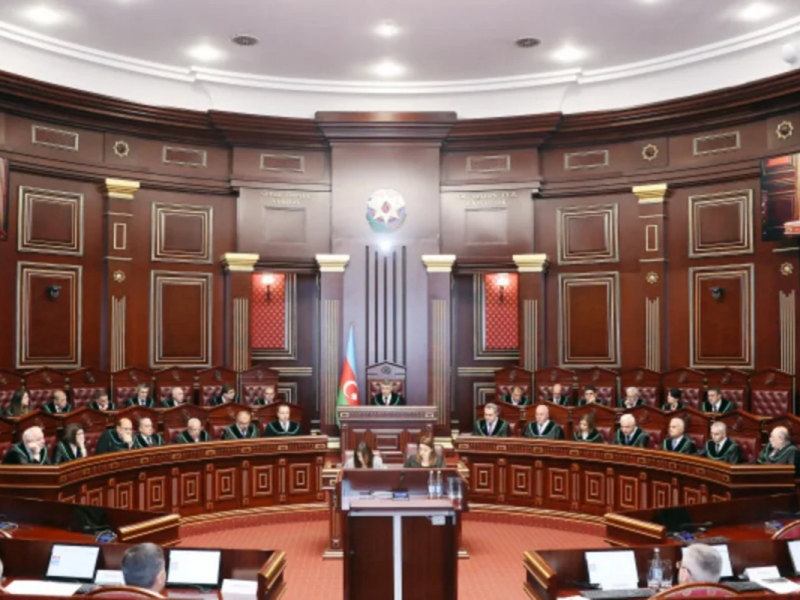Ali Məhkəmənin Plenumunun iclası keçirilib