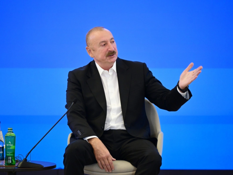 Prezident: Bu gün Azərbaycan etibarlı tərəfdaşdır, proqnozlaşdırılabilən mənbədir