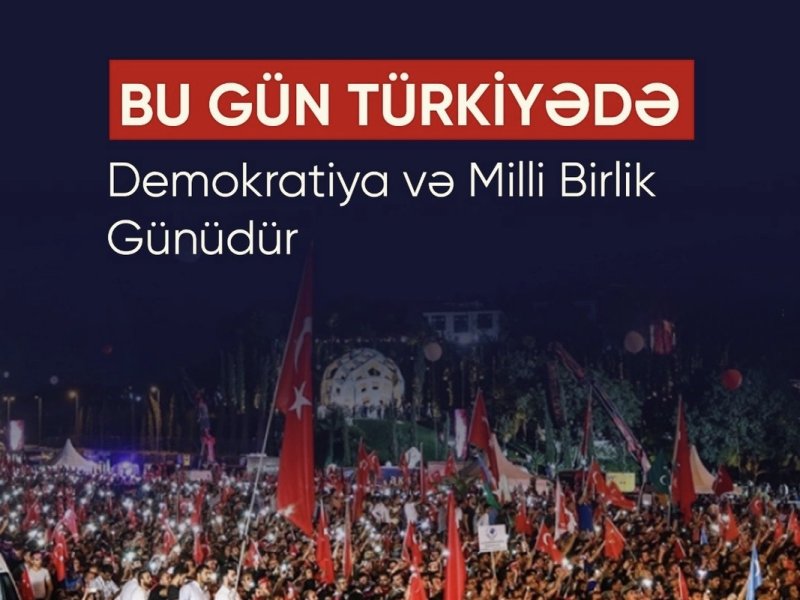 Türkiyədə 15 iyul çevriliş cəhdinin qarşısının alınmasının 10-cu ildönümüdür