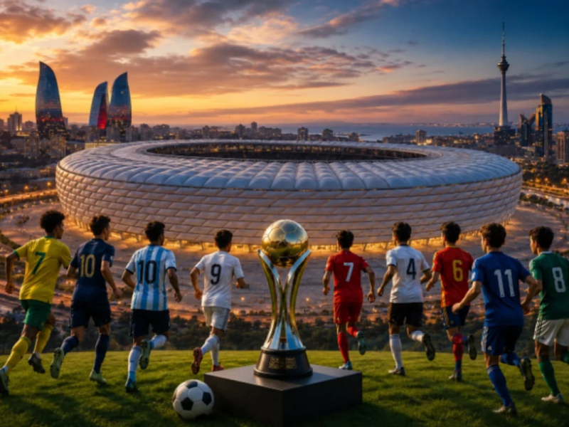 FIFA-nın ilk U-15 dünya çempionatının Azərbaycanda keçirilməsi ilə əlaqədar Sərəncam imzalanıb